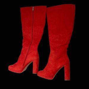 JUST FAB Emmaline Platform Heeled Boot